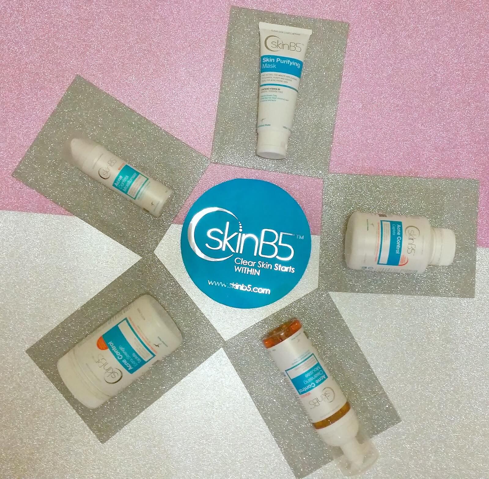 SKIN B5 - ACNE CONTROL SKINCARE AND VITAMINS