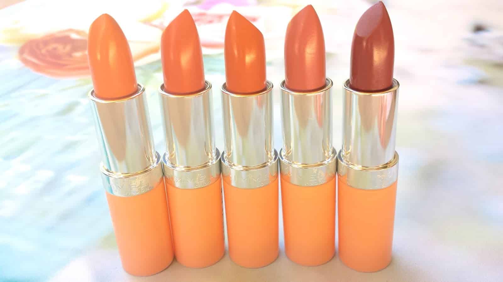 RIMMEL LONDON - KATE MOSS NUDE LIPSTICK COLLECTION + TRANSPARENT LIP LINER