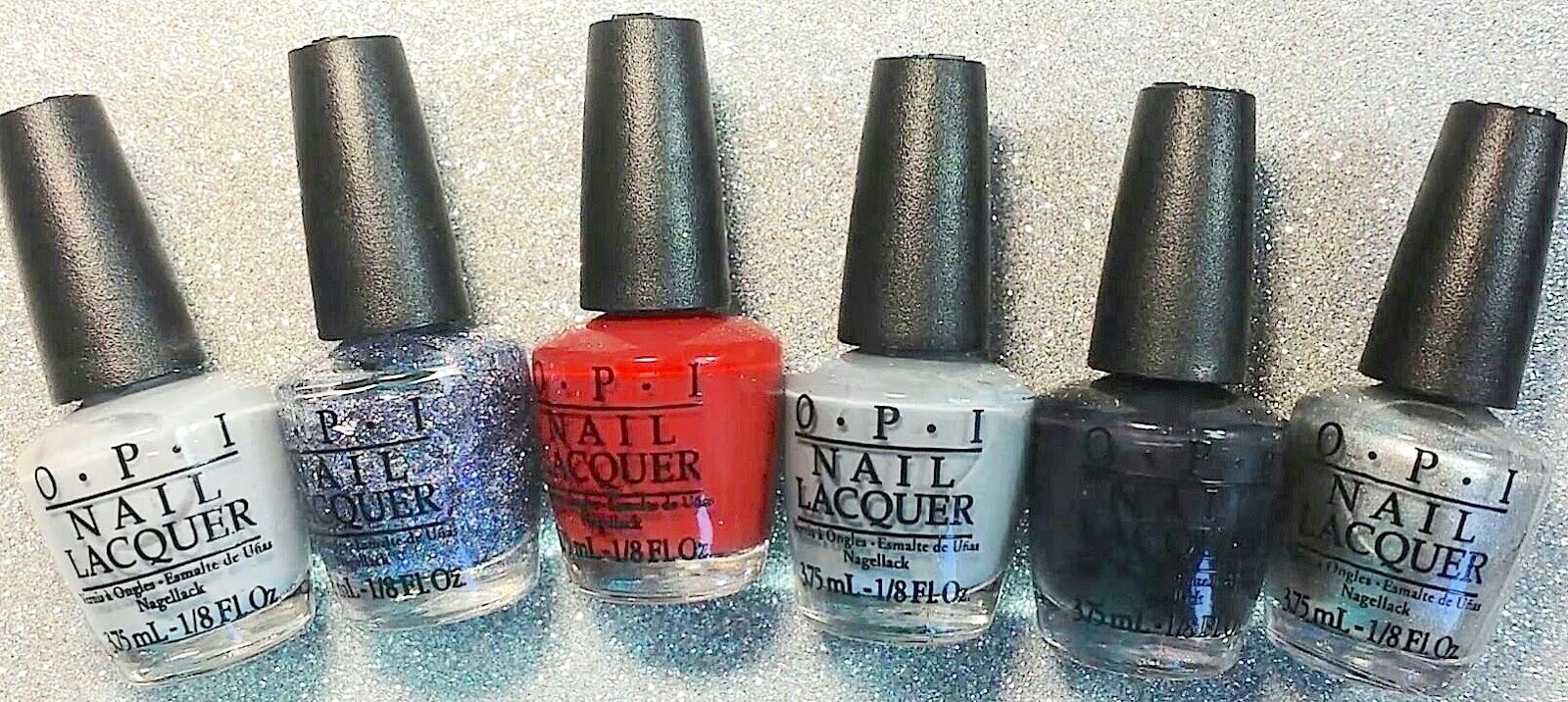 OPI NAIL LACQUER - FIFTY SHADES OF GREY COLLECTION + VIDEO!