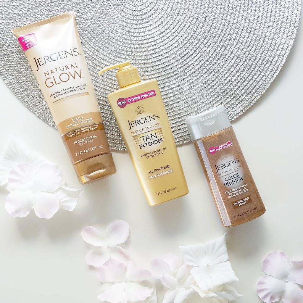 JERGENS - NATURAL GLOW MOISTURISER / TAN EXTENDER / COLOR PRIMER REVIEW