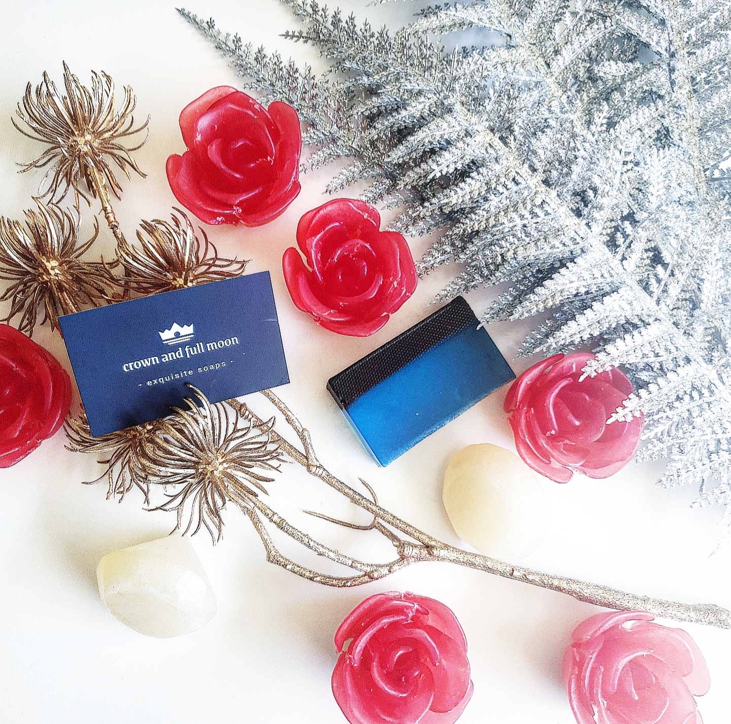 CROWN AND FULL MOON - LUXURY HAND MADE SOAP UNBOXING + VIDEO