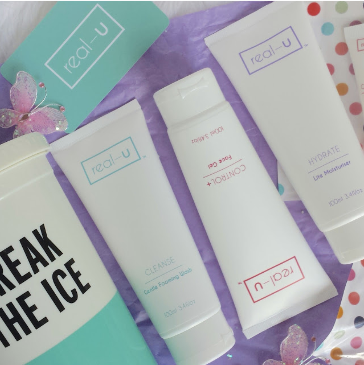 REAL-U - CLEANSE HYDRATE CONTROL SKINCARE FOR ACNE