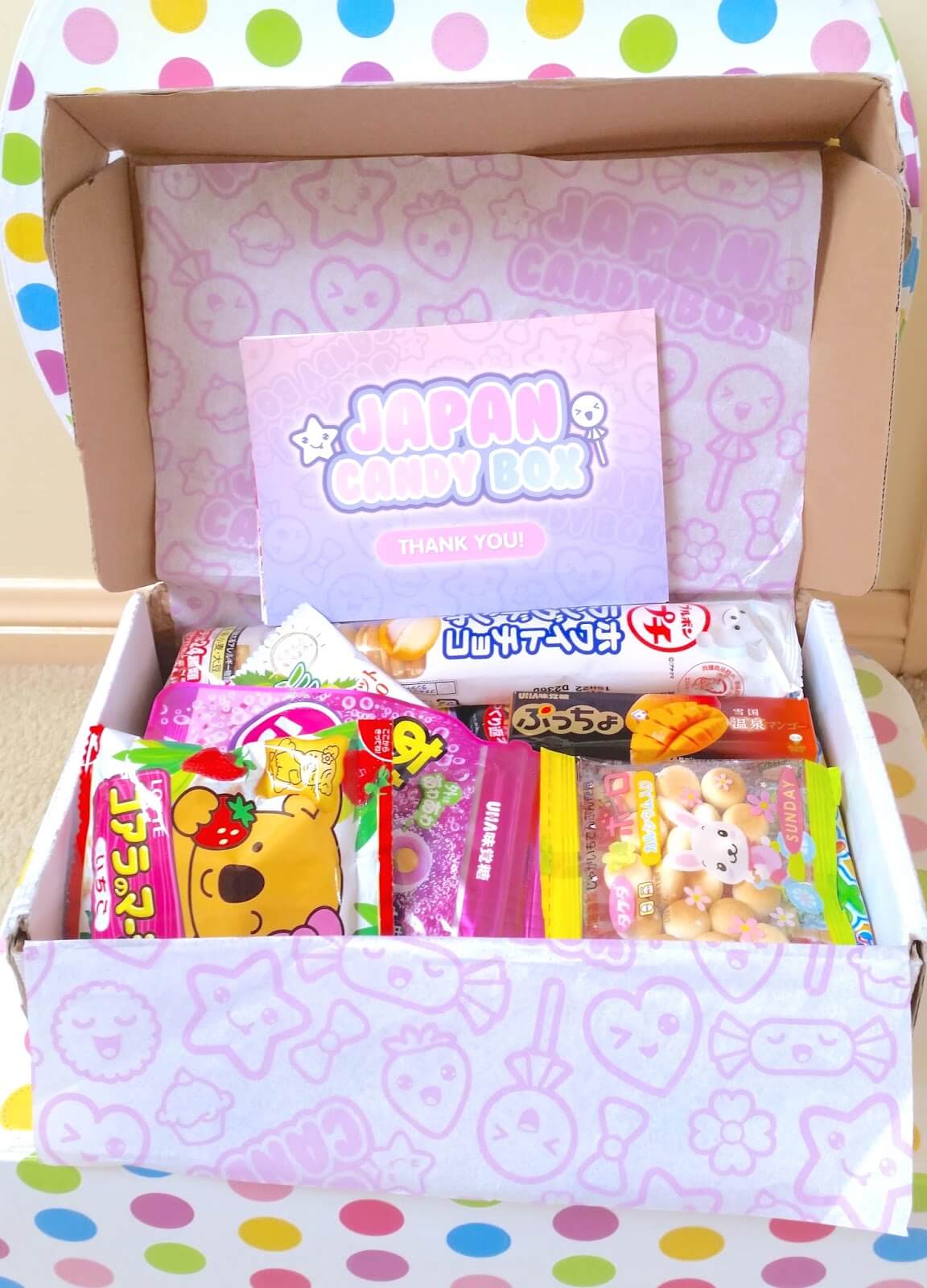 JAPAN CANDY BOX - UNBOXING SUBSCRIPTION FOOD TASTING REVIEW + VIDEO