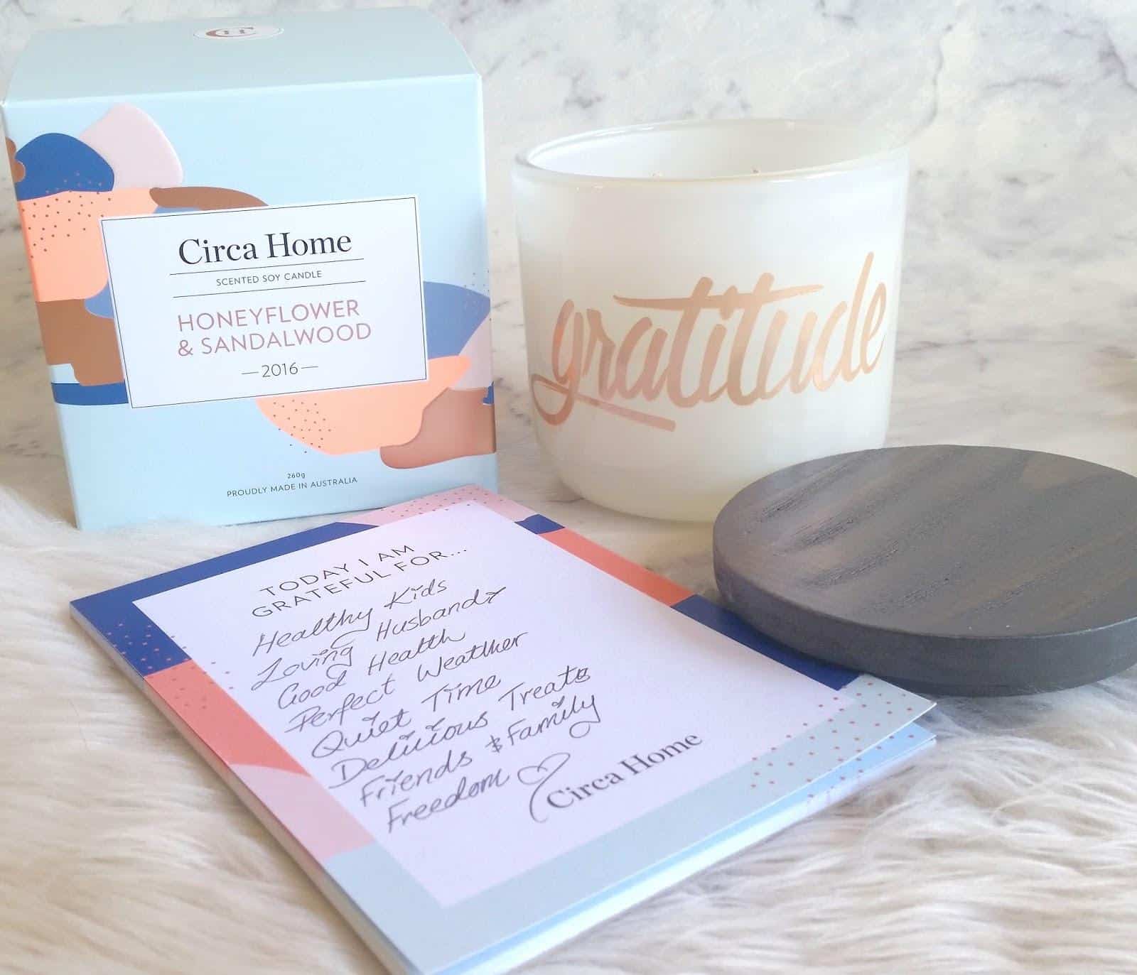 CIRCA HOME HONEYFLOWER & SANDALWOOD CANDLE Candyfairy Blog