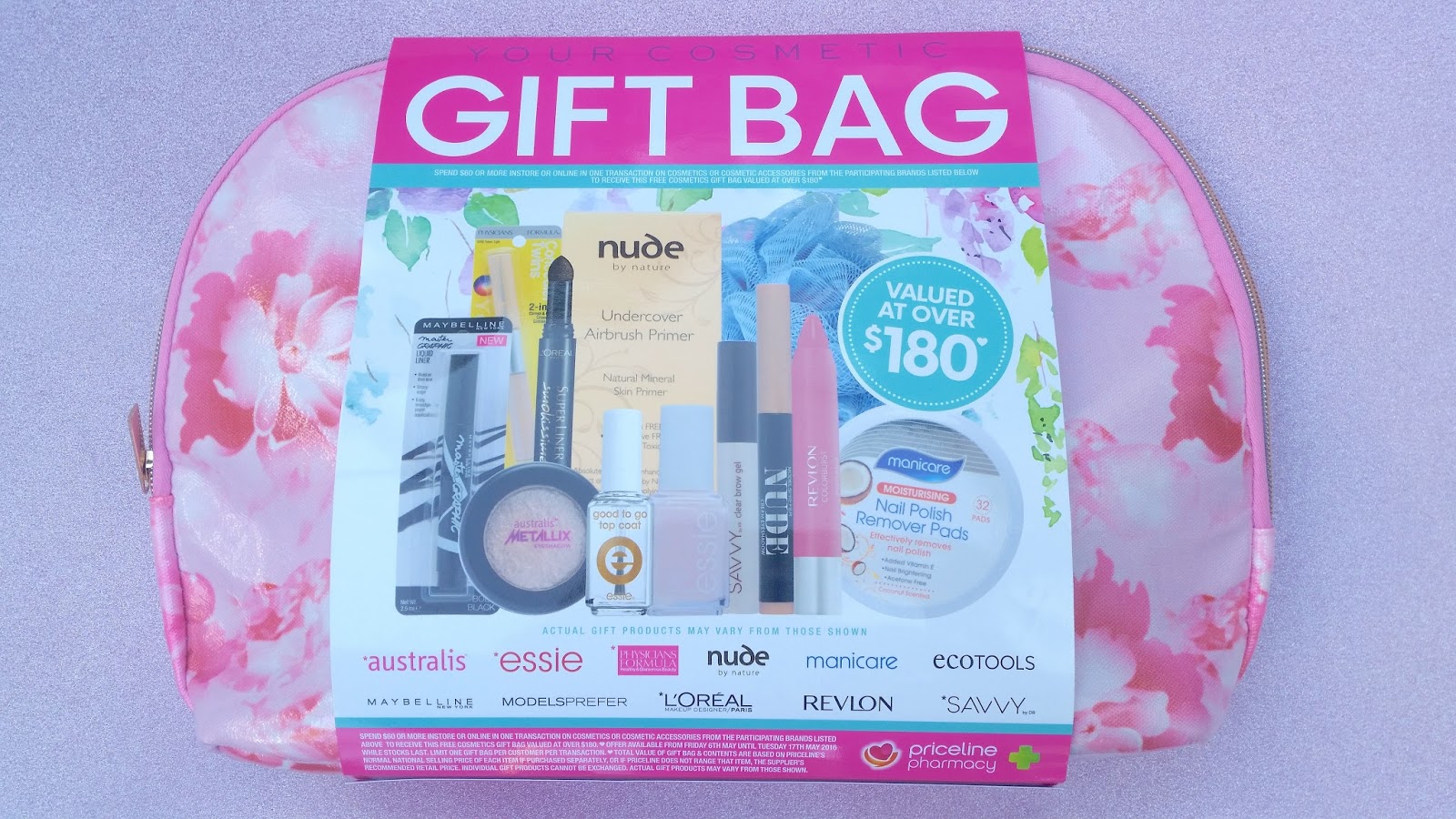 PRICELINE – MAKEUP BAG GIFT WITH PURCHASE – Candyfairy Blog