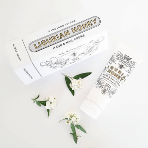 MAINE BEACH ORGANIC LIGURIAN HONEY BLOOD ORANGE HAND NAIL CREME
